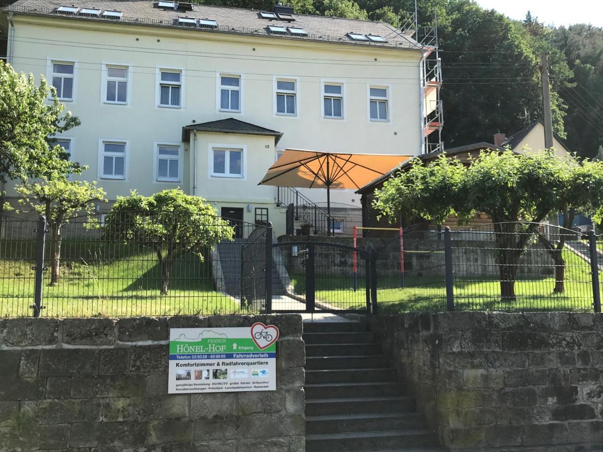 Pension Hoenel-Hof Bad Schandau Ngoại thất bức ảnh